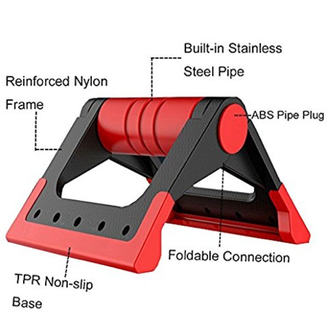 Foldable Push-up Bar Handle Up to 200kg load Gym Fitness Crossfit