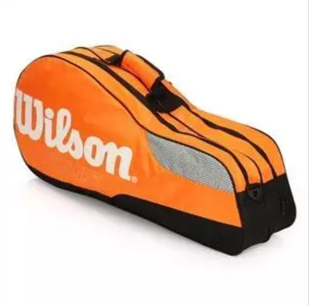 Wilson Tennis Racquet Single Shoulder Bag with Shoe Compartment Fits 4 Racquets