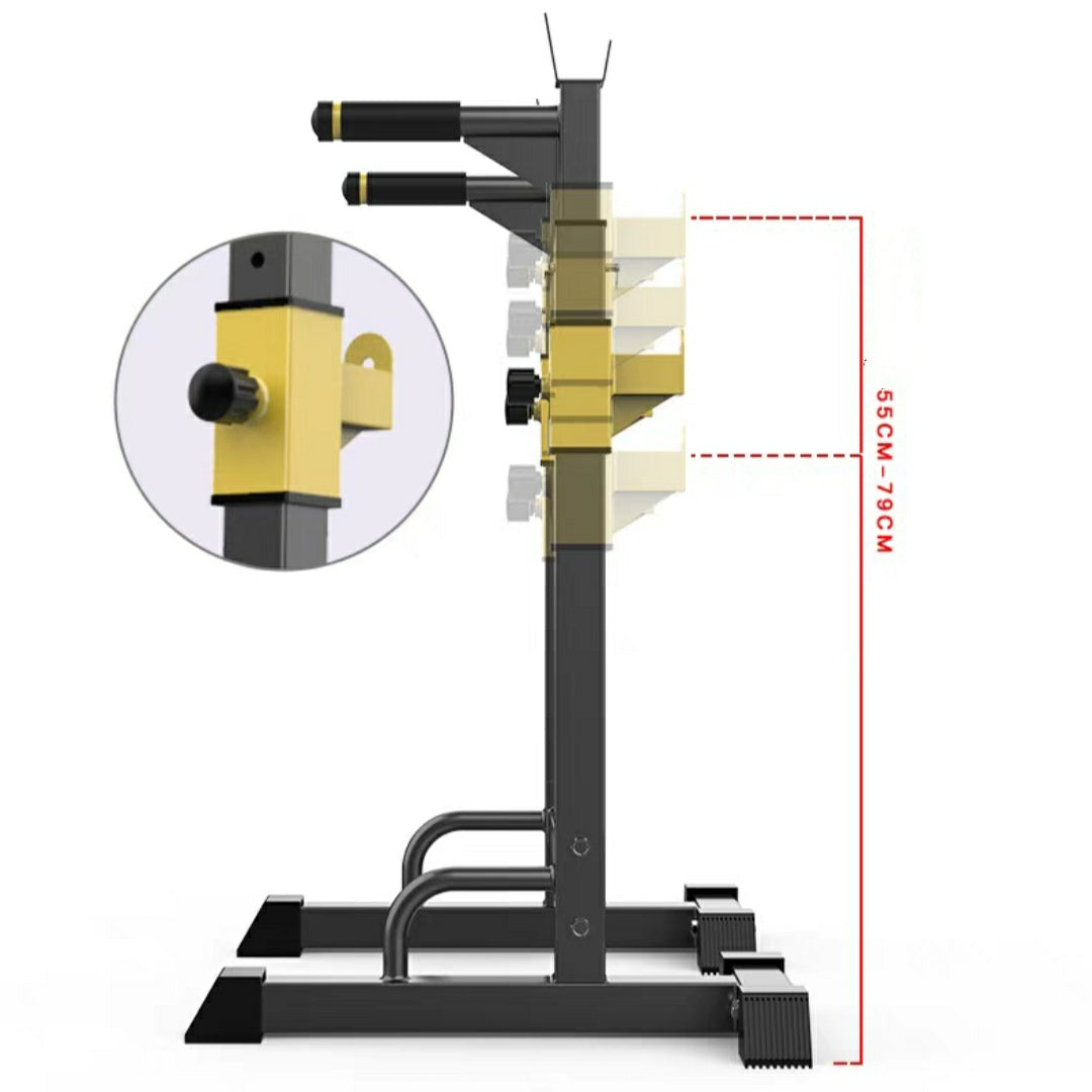 Adjustable Squat Rack Dipping Bar Weight Rack Gym Equipment  500kg