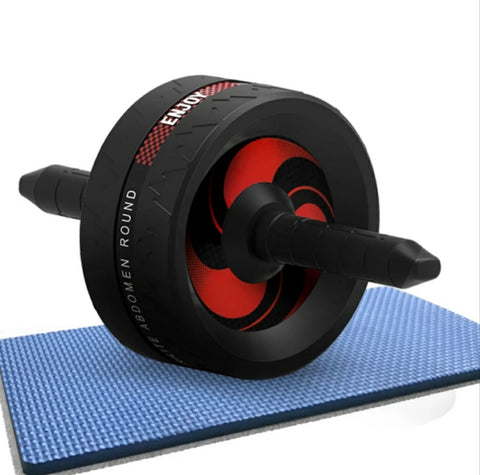 AB Wheel/Core Training Roller Workout Wheel - FREE Knee Pad and Anti-Slip Handles