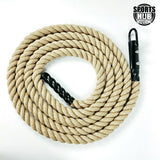 Climbing Rope with Ceiling Hook Attachment for CrossFit Obstacle Course Training Exercise