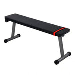 AMB Sports Basic Foldable Flat Gym Weight Lifting Bench Ergonomic and Sturdy Design
