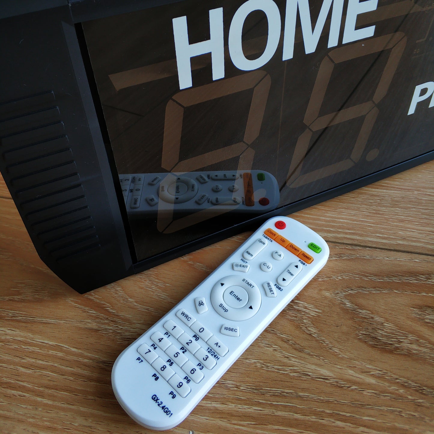 LED 5 Digits Electronic Scoreboard  Indoor Use with Remote Control for Basketball Soccer Volleyball Table Tennis