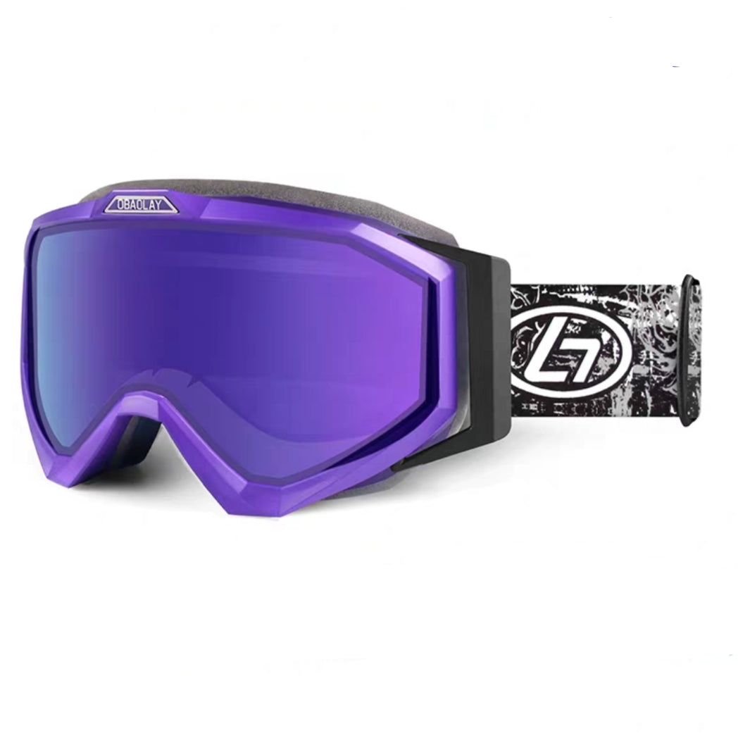 Snowboard Ski Goggles Anti-fog Snow Mask Full Frame Skiing Eyewear