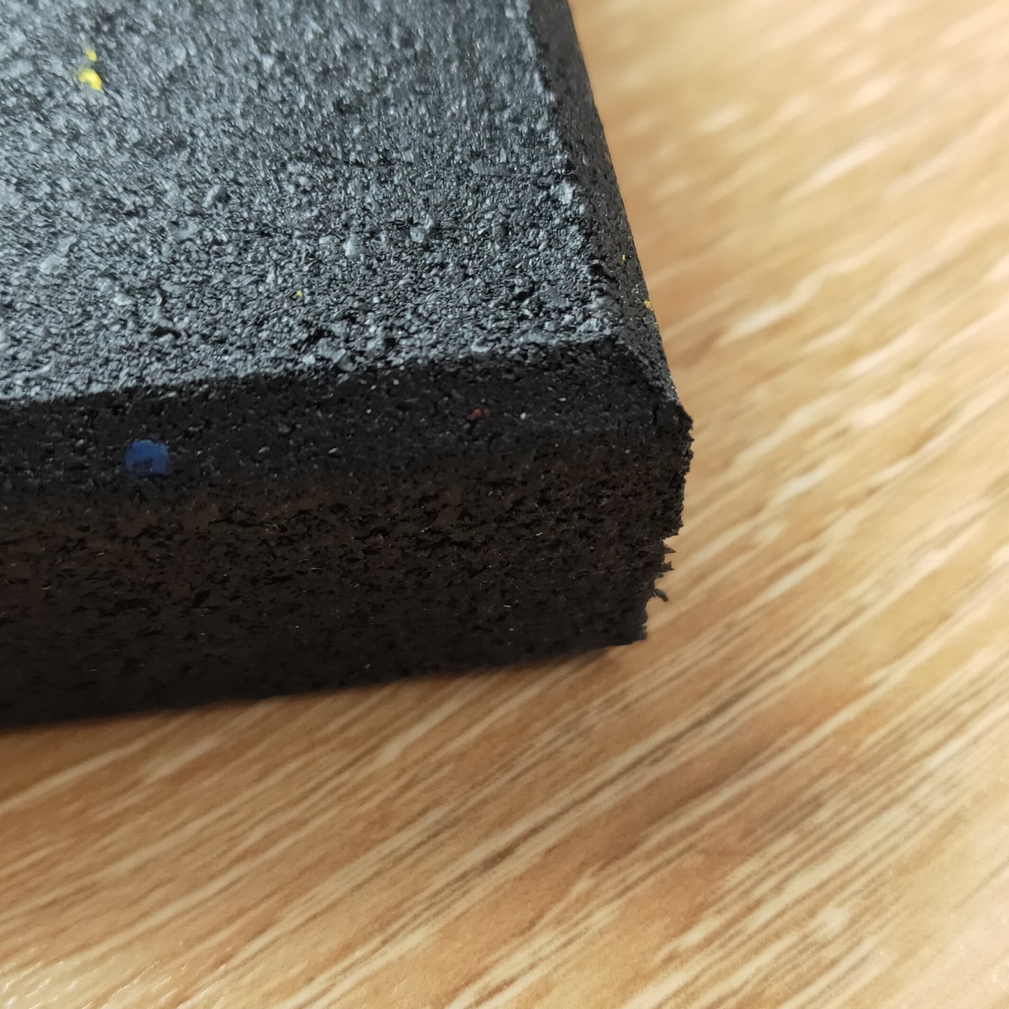 Pro Rubber Home Gym Mats Heavy Duty EDPM Tiles 50cm X 50cm  with 15mm 20mm 25mm Thickness