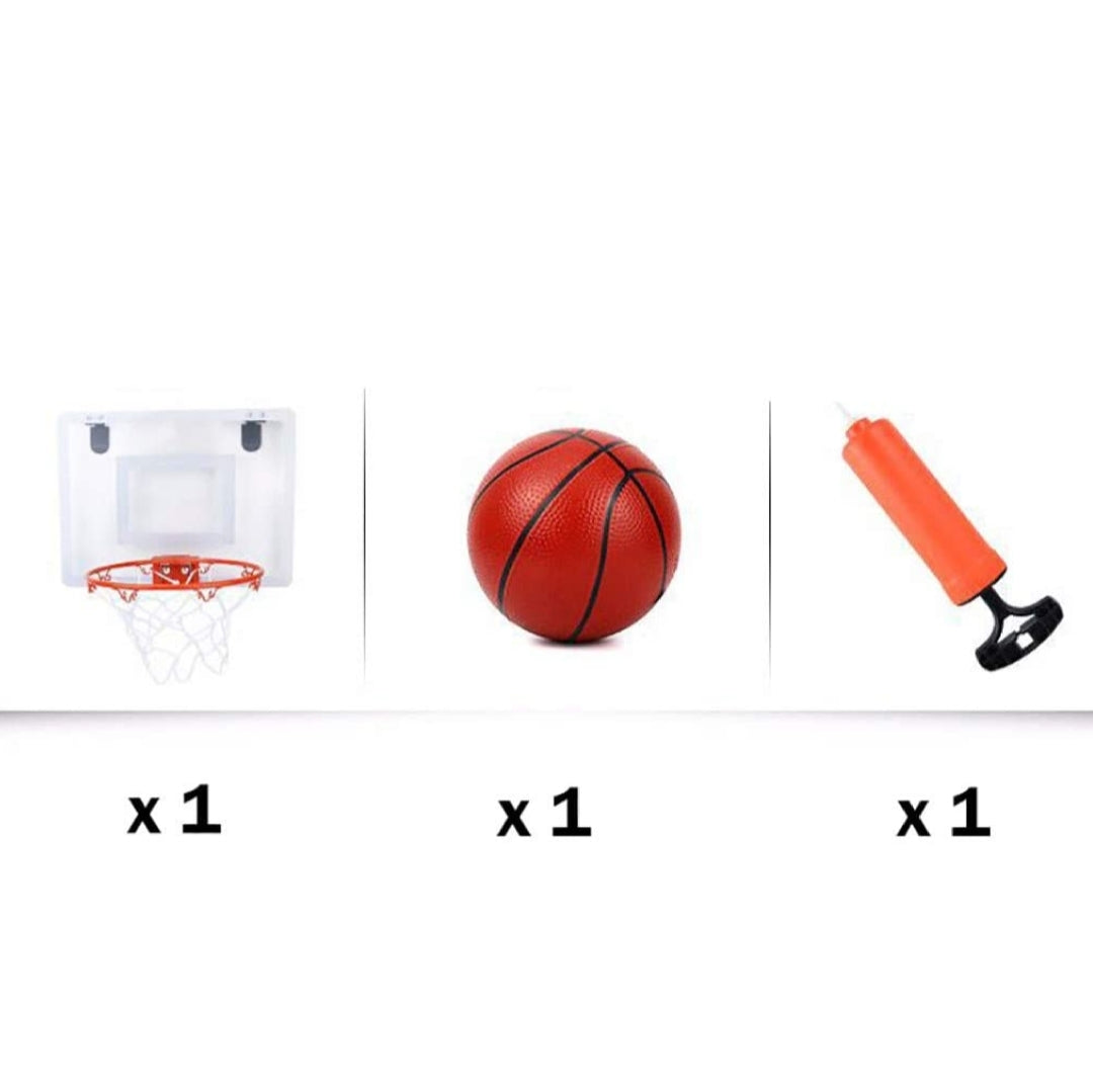 Pro Style Mini Indoor Mini  Hoop Basketball With Fibreglass backboard