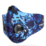Altitude Training Anti-Dust Carbon Cough Sneeze Filter Cycling, Running Workout Mask