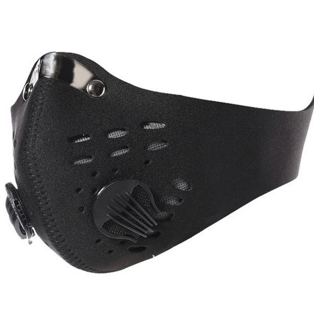 Altitude Training Anti-Dust Carbon Cough Sneeze Filter Cycling, Running Workout Mask