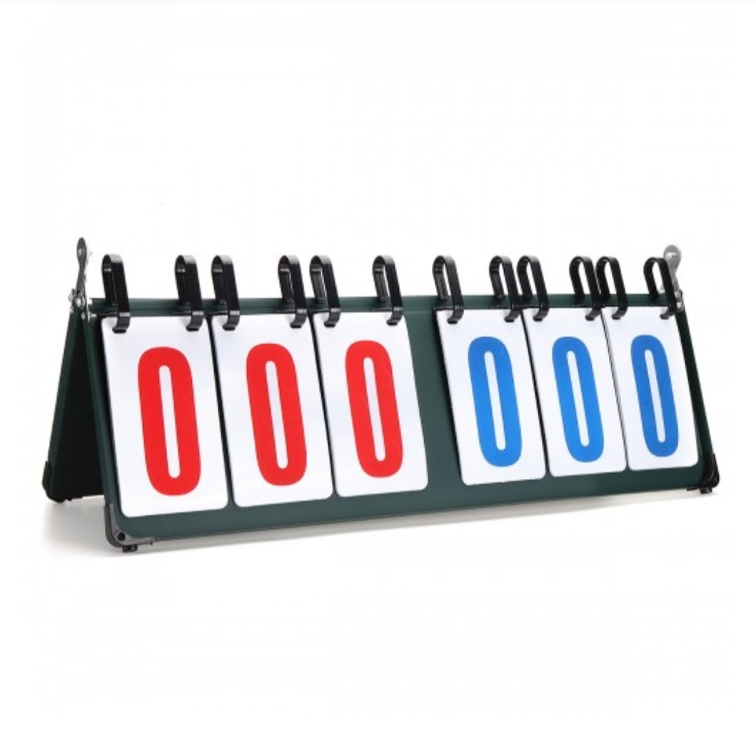 2, 4 and 6 Digit Portable Flip Foldable Scoreboard