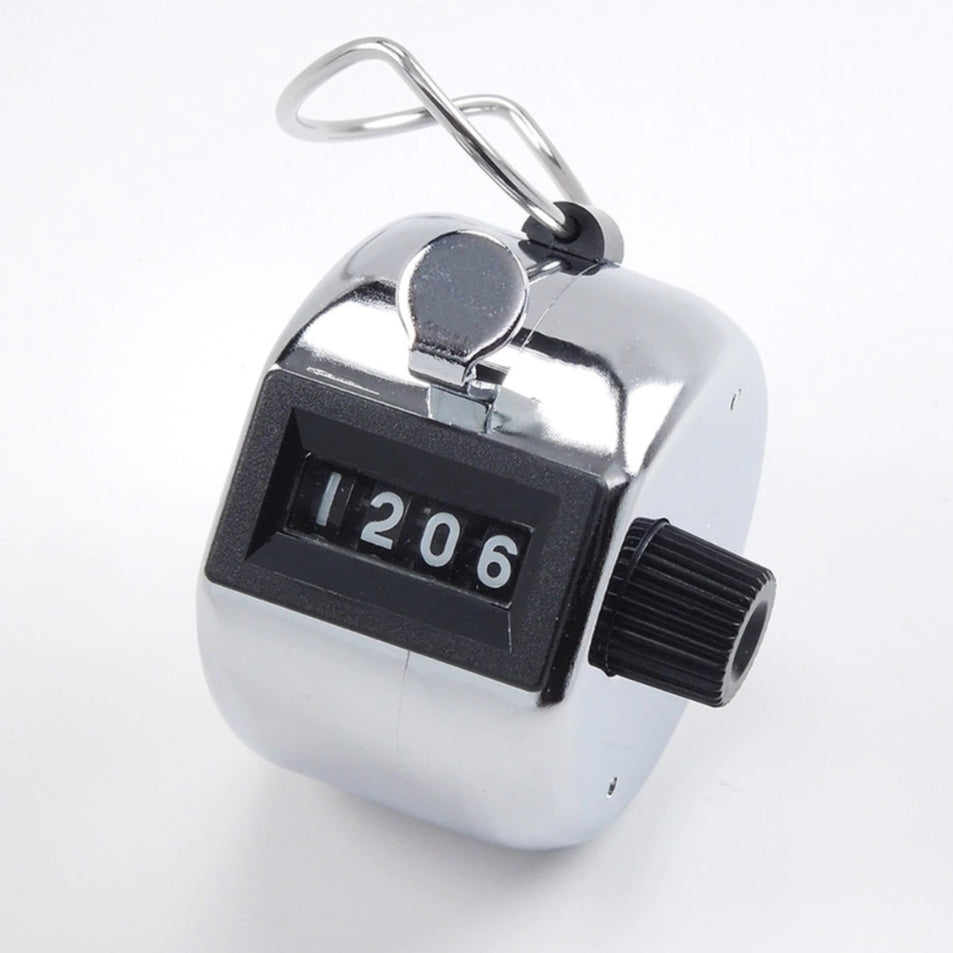 Portable Digital Hand Tally Counter 4 Digit Display Number
