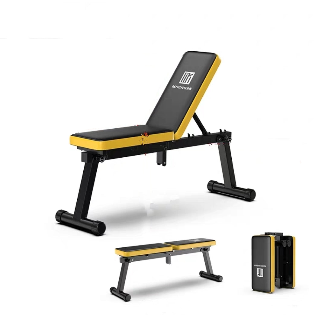 Foldable Fitness Training Weight Sit-up Full Body Workout Incline Adjustable Workout Bench