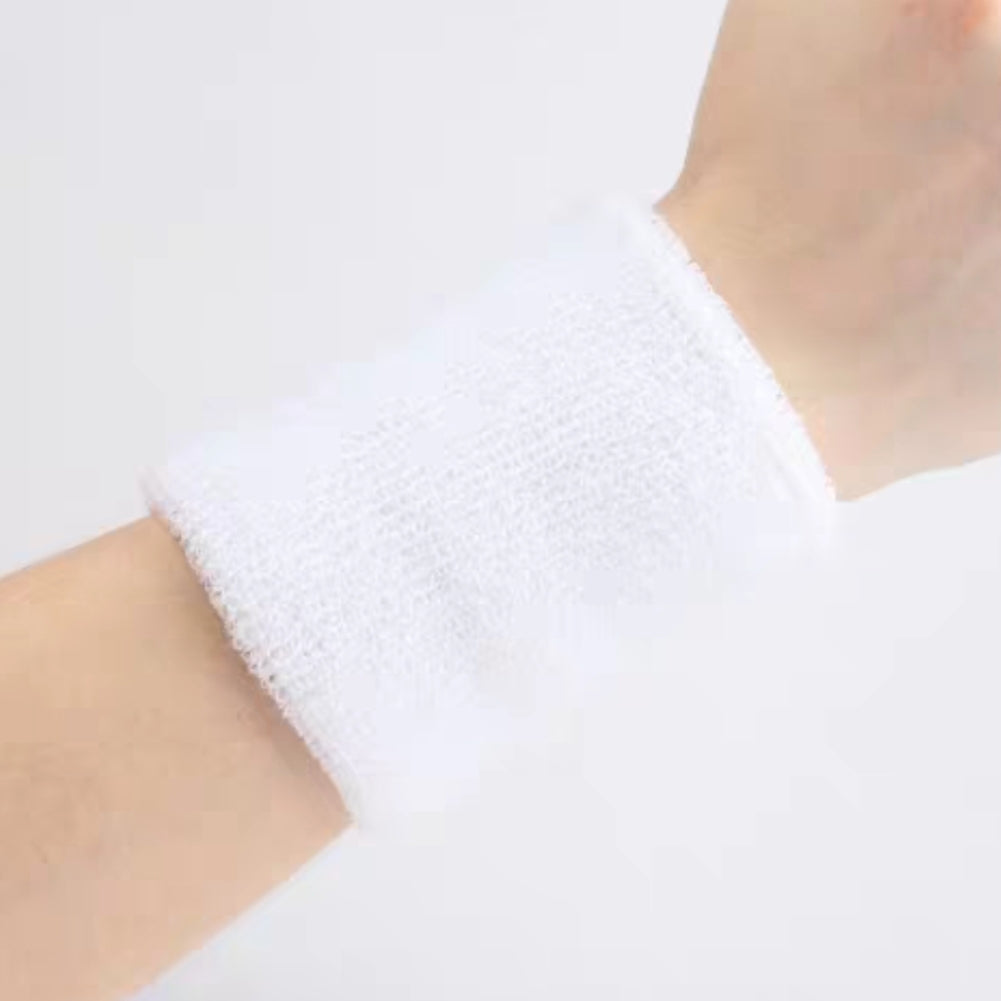 Sweatbands Wristbands Terry Cloth Athletic Sweatbands - Single Colours