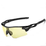 Night or Low Light Sports Sunglasses (with Free Case) - Light Tint Polarized, Anti- UV Protection Unisex
