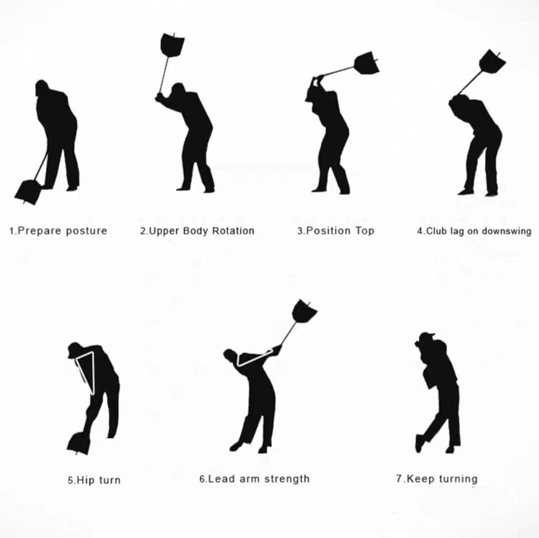 F4 Golf Power Resistance Trainer Golf Swing Trainer Power Swing