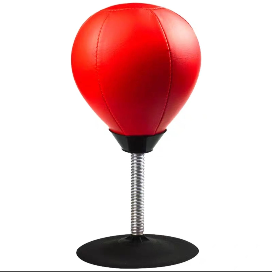 Desktop Punching Bag Stress Reliever, Desk Table Top Punch Ball with Extra-Strong Suction Cup Novelty Sports Toy