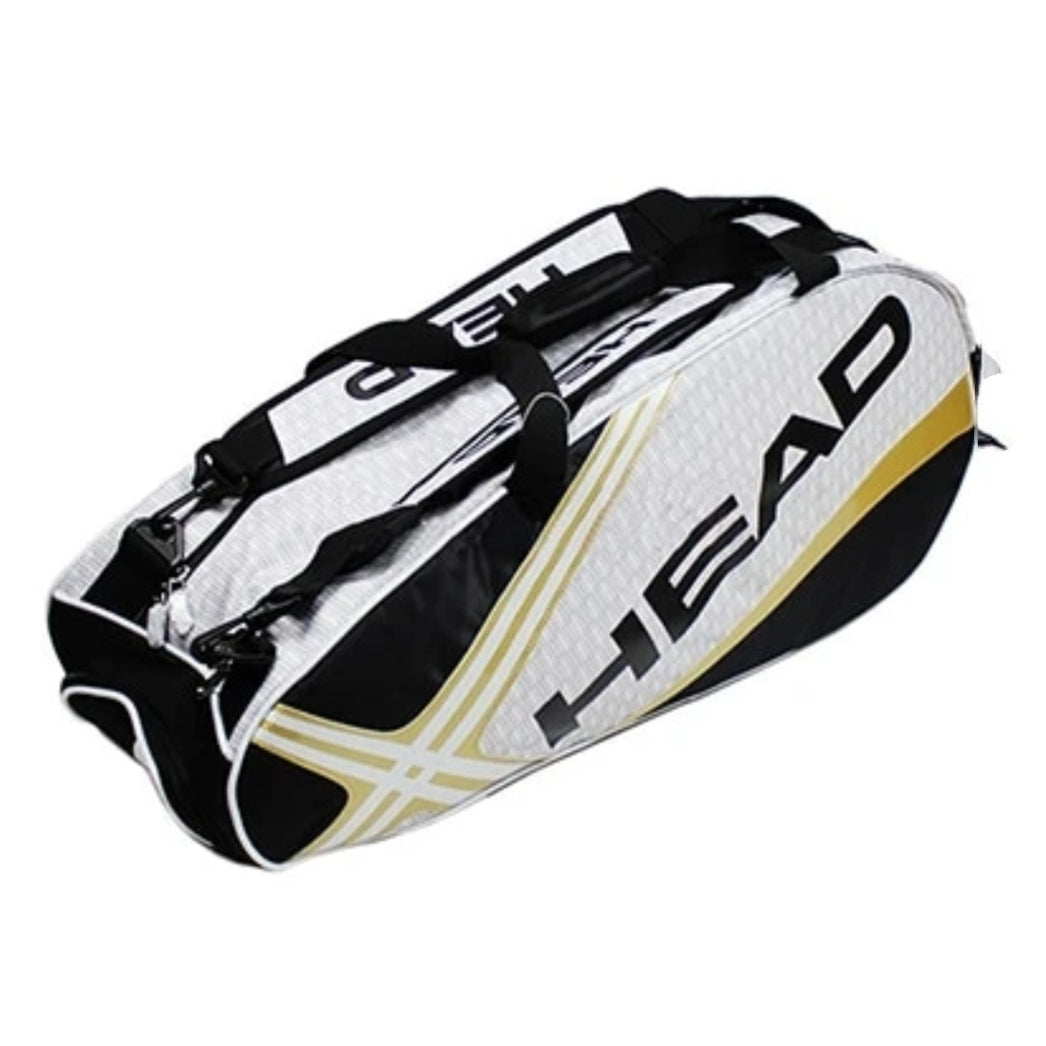 Head Tennis Bag Sport Bag Large Capacity 3-5 Tennis Racquets Bag Tennis Backpack