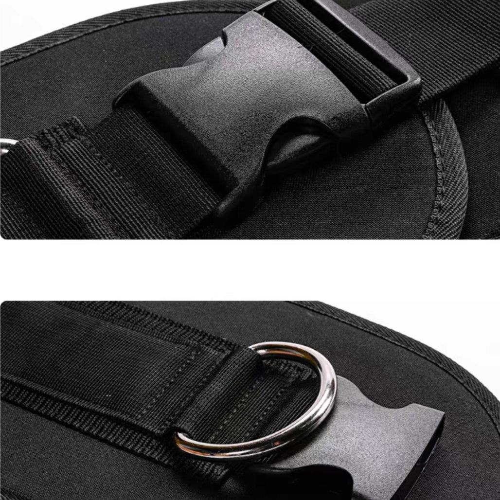 Dip Belt With Buckle Steel Chain Reinforced Nylon for up to 180 kg Load