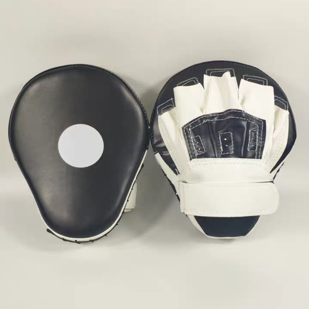 AMB Sports Black White Focus Mitt Boxing Hand Target