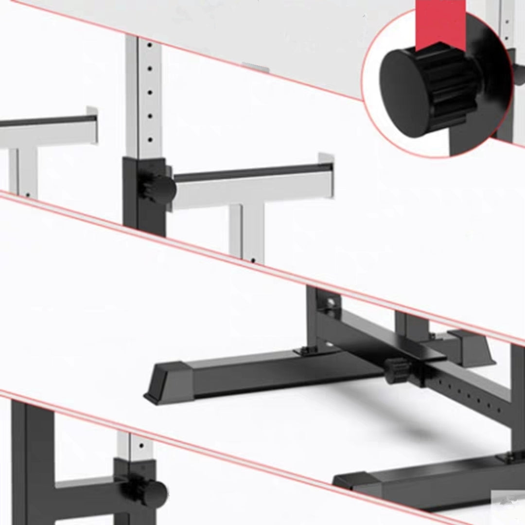 Commercial Grade Adjustable Power Squat Weight Frame Rack