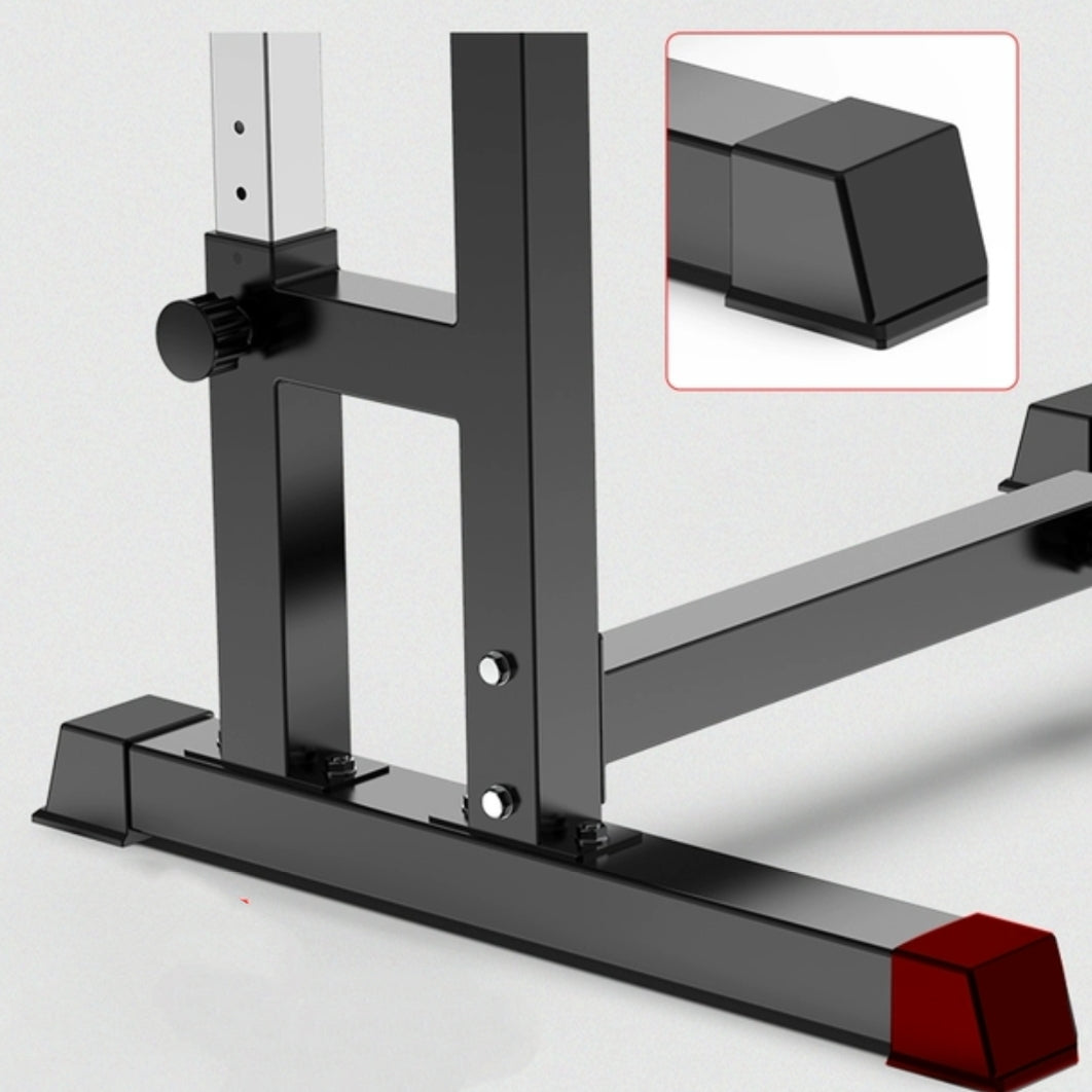 Commercial Grade Adjustable Power Squat Weight Frame Rack