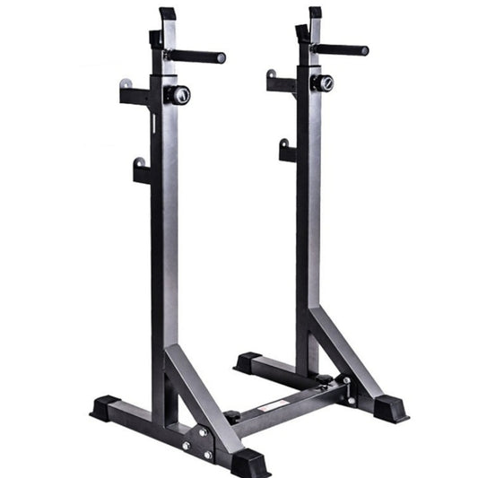 Adjustable Multi-Function Squat Rack Stands Barbell Dip Station