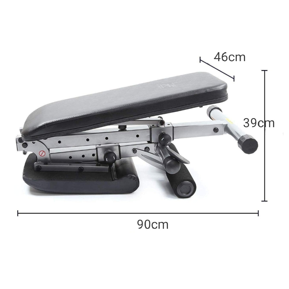 Adjustable Weight Bench Folding Exercise Bench with Dumbbells Inclined Sit-up Function