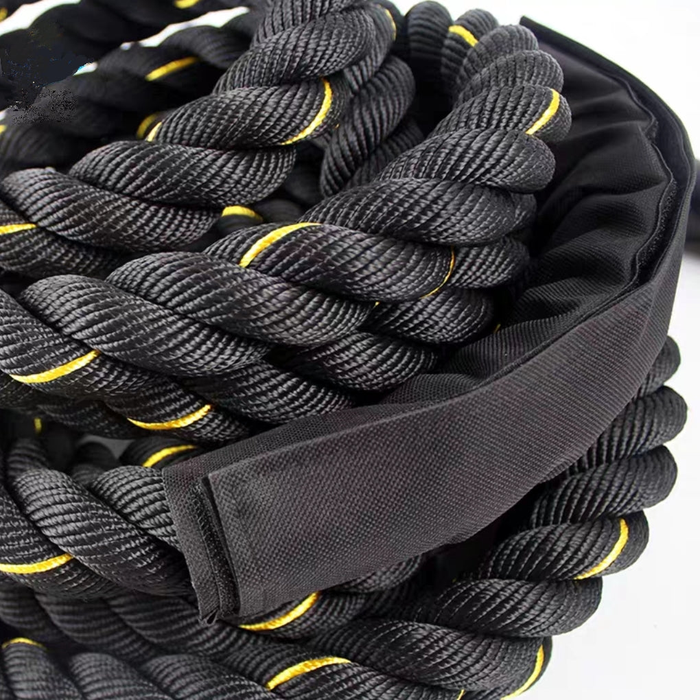 Battle Ropes Strength Training Cross Fit Workout  Exercise