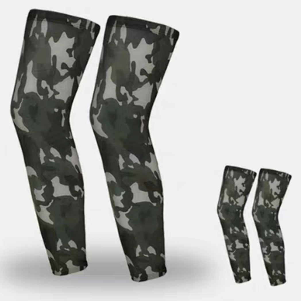 Long Leg Sleeves for Thigh & Calves Compression Full Length