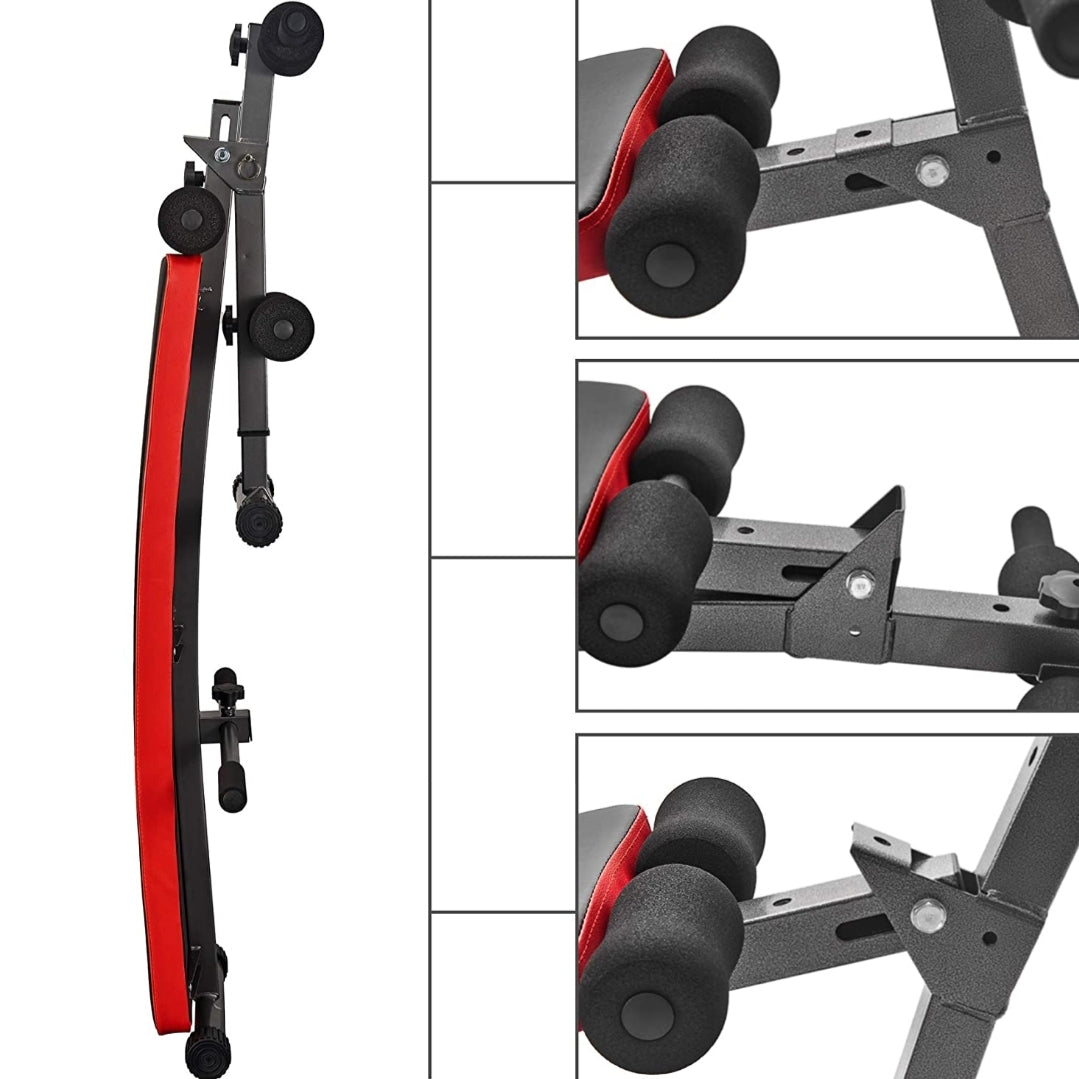 Adjustable Decline AB Sit-up Workout Foldable Gym Bench
