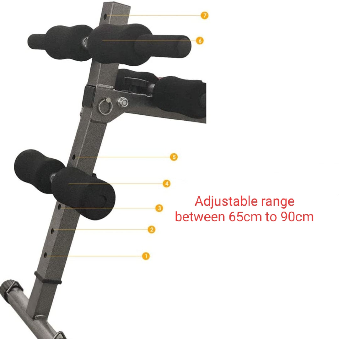 Adjustable Decline AB Sit-up Workout Foldable Gym Bench