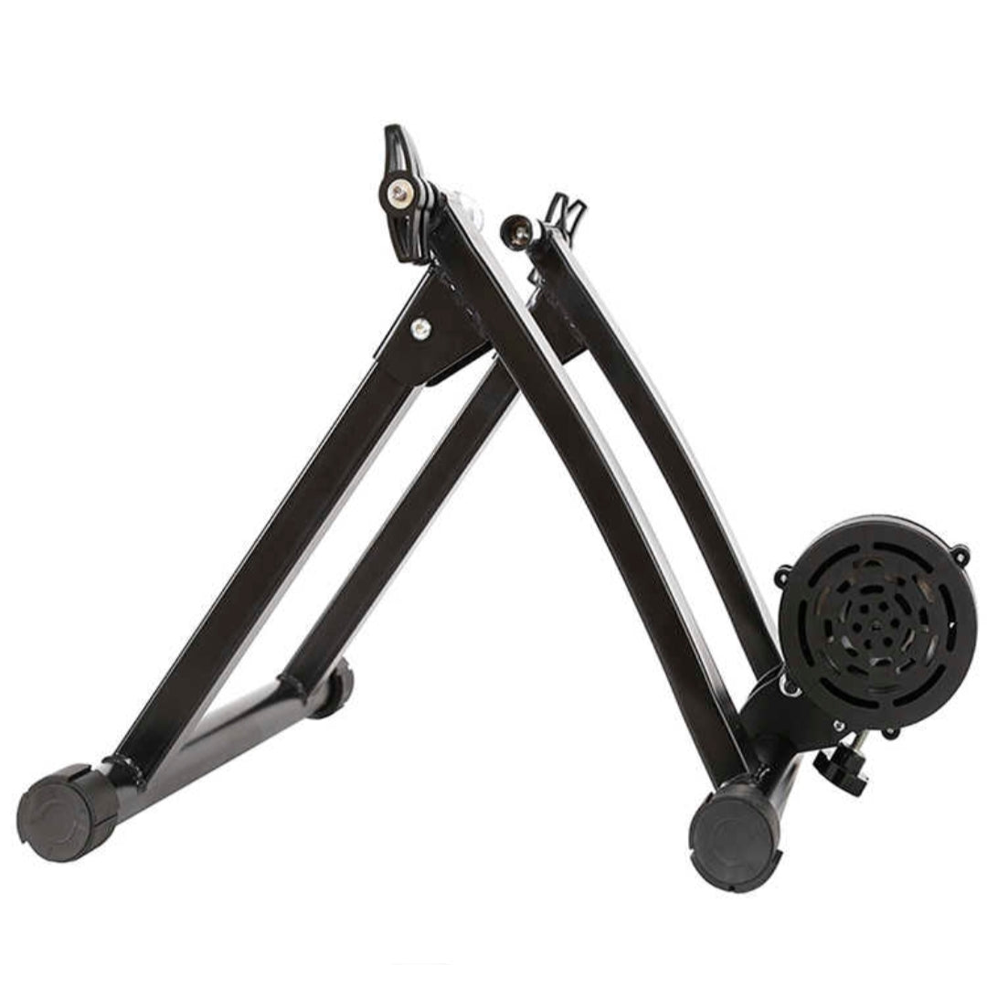 AMB Sports Indoor Foldable Portable Bike Magnetic Trainer Roller Stationary Cycle Trainer