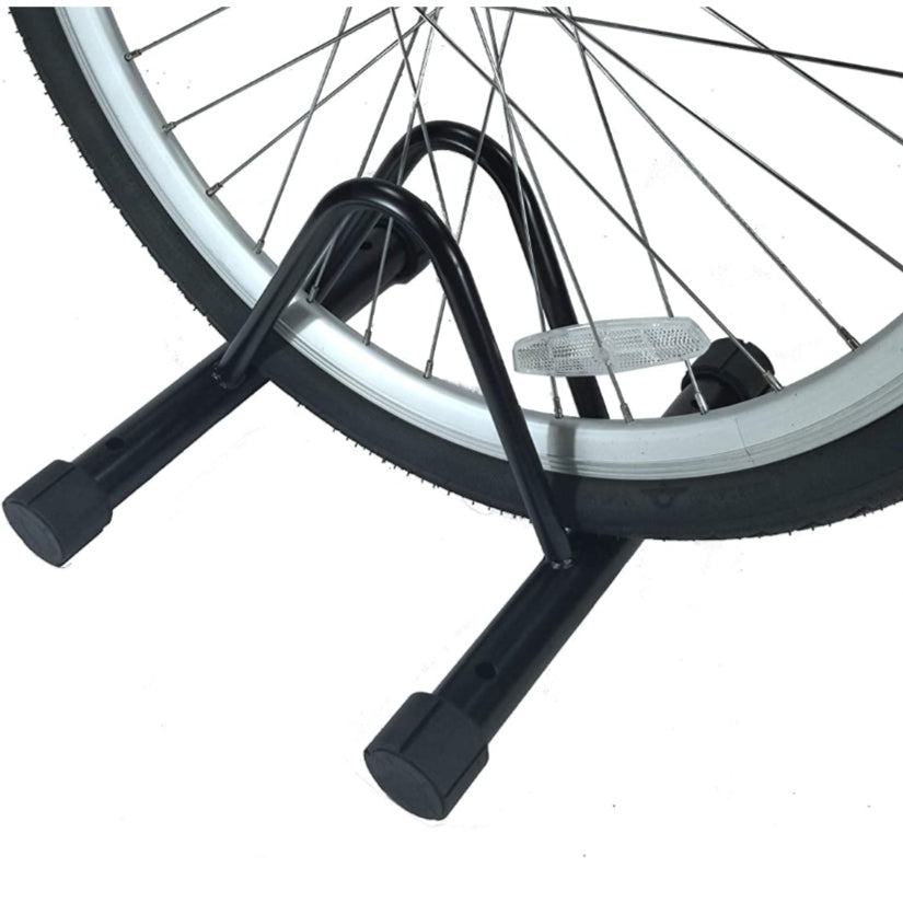 Single Slot Bike Cycling Rack for Front and Rear Wheels