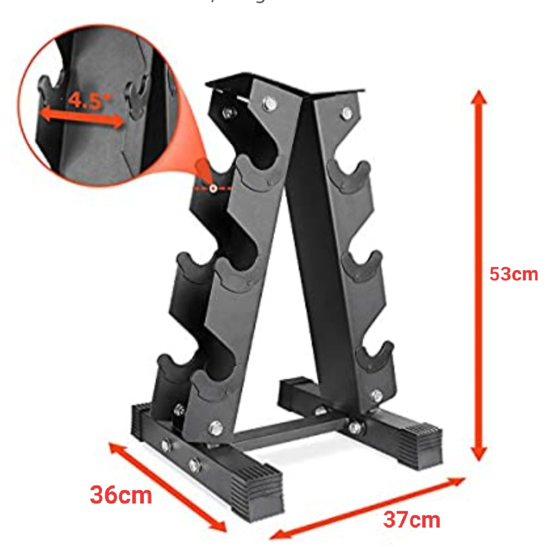 A-Frame Dumbbell Rack Stand Weight Racks for Dumbbells