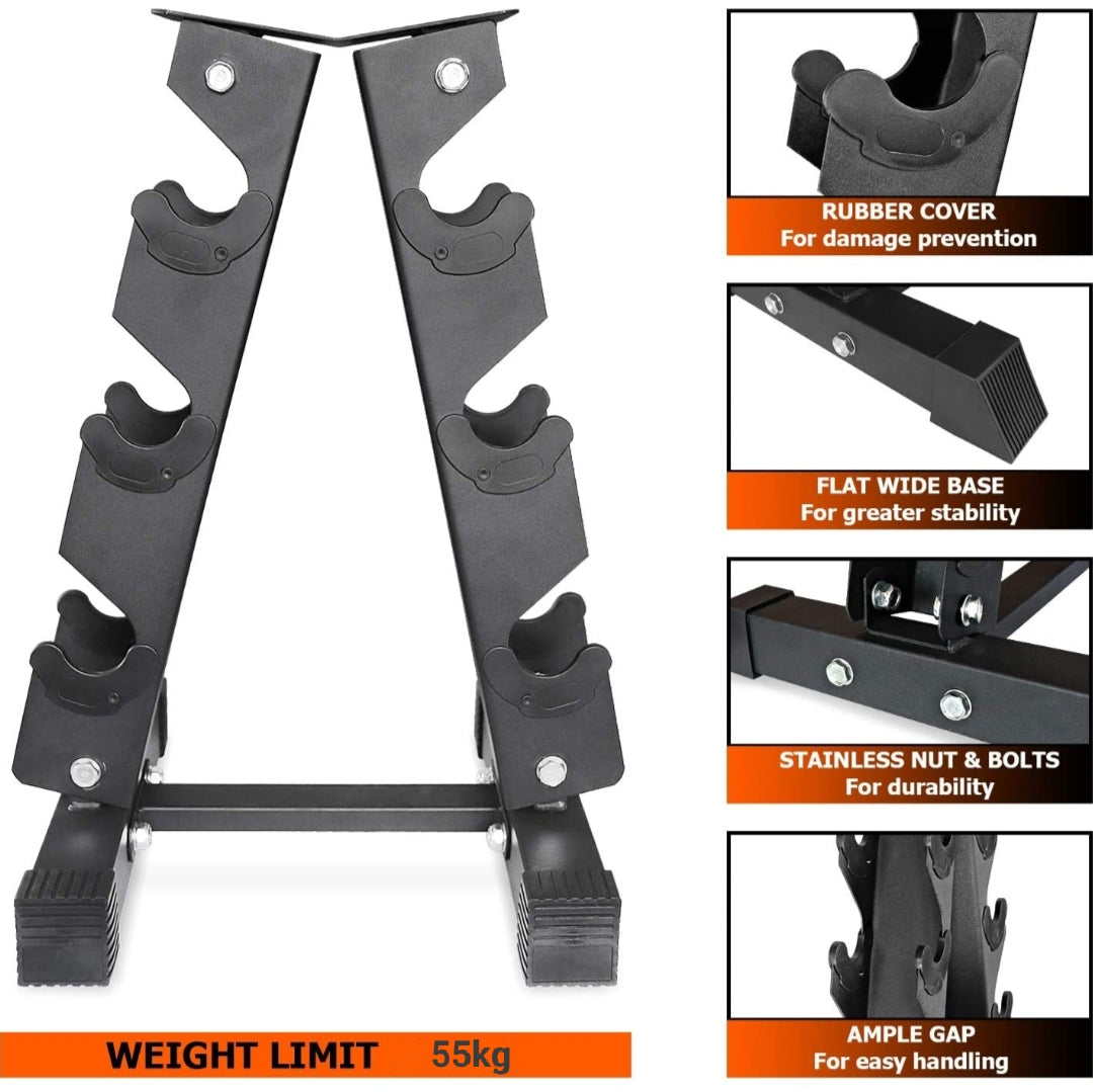A-Frame Dumbbell Rack Stand Weight Racks for Dumbbells
