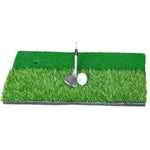 Dual Turf Practice Golf Mat Rough and Green Surface