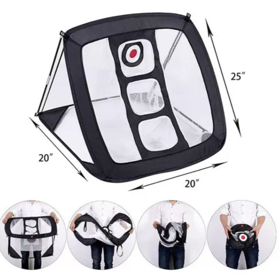 Pop Up Golf Chipping Net Outdoor/Indoor Golfing Target