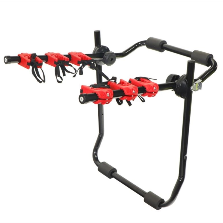 Adjustable Triple Bike Car Rack System | Bicycle Transport – Sports Hub ...