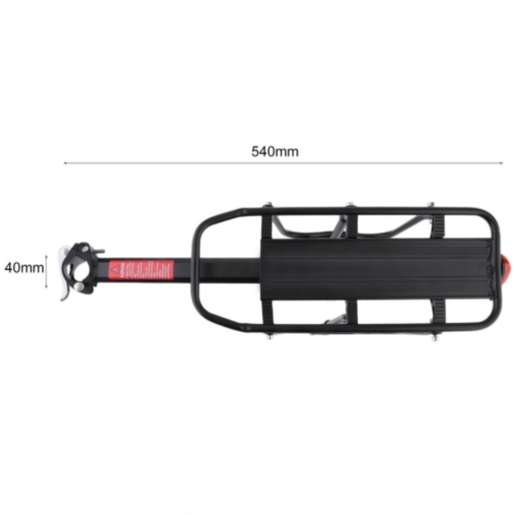 AMB Sports Quick Release Adjustable Mountain Bike Cycling Luggage Cargo Rack Seat Carrier
