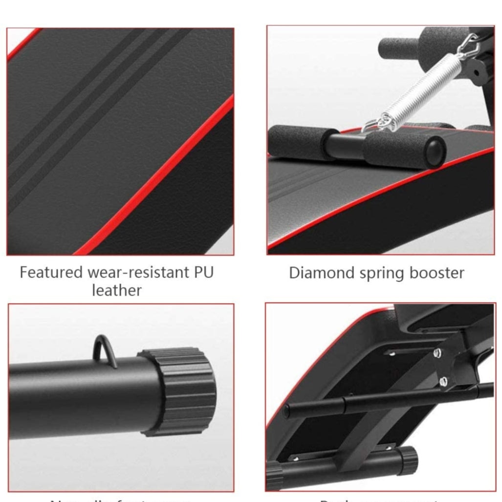 Foldable Sit-up Workout Decline Bench