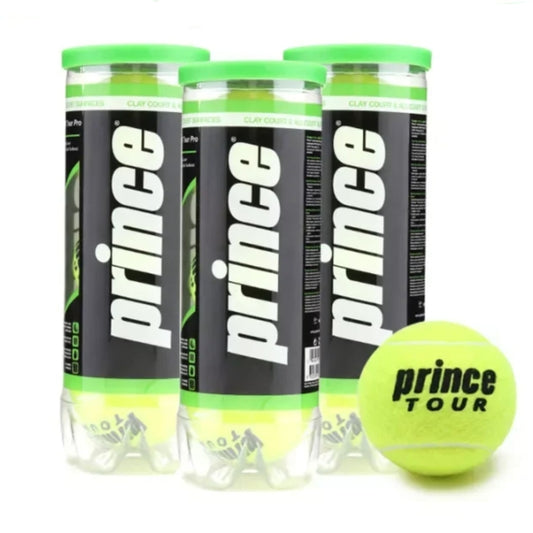 Prince NX Tour Pro Tennis Balls 3 Cans (9 Balls)