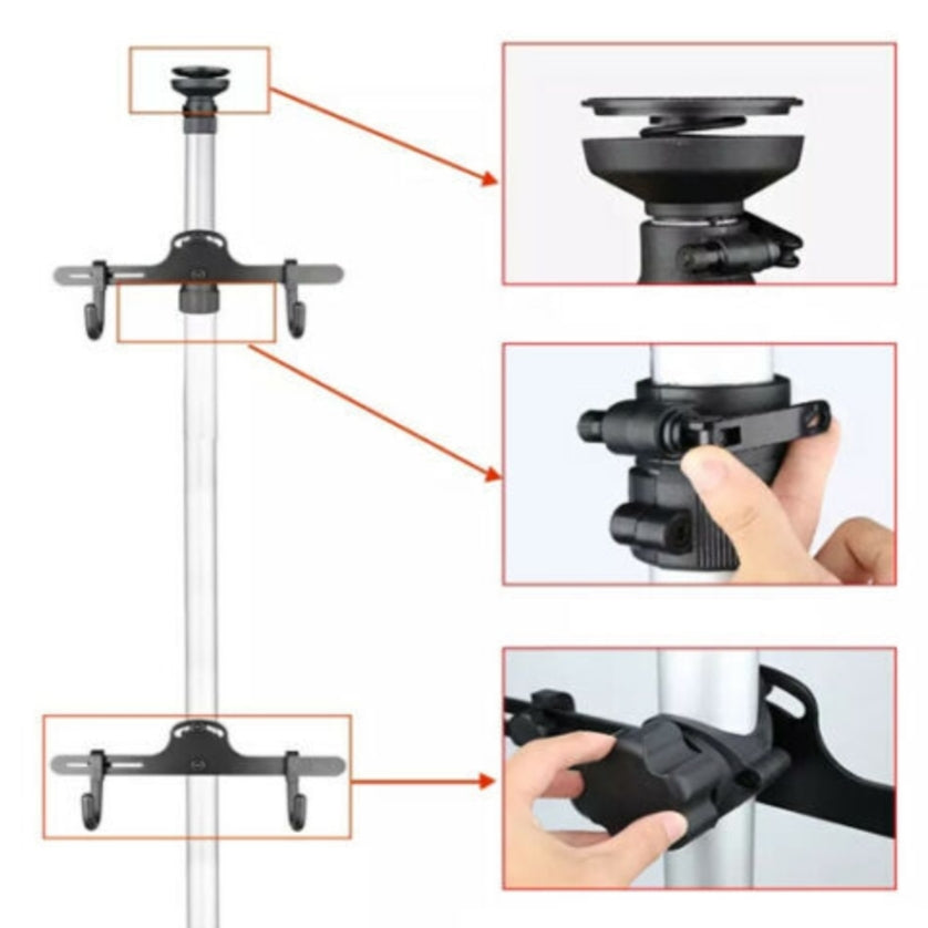 Floor to Ceiling Bike Stand Holder