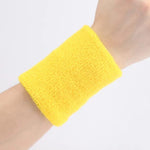 Sweatbands Wristbands Terry Cloth Athletic Sweatbands - Single Colours
