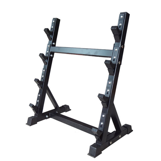 4-Tier Gym Barbell Weight Storage Rack