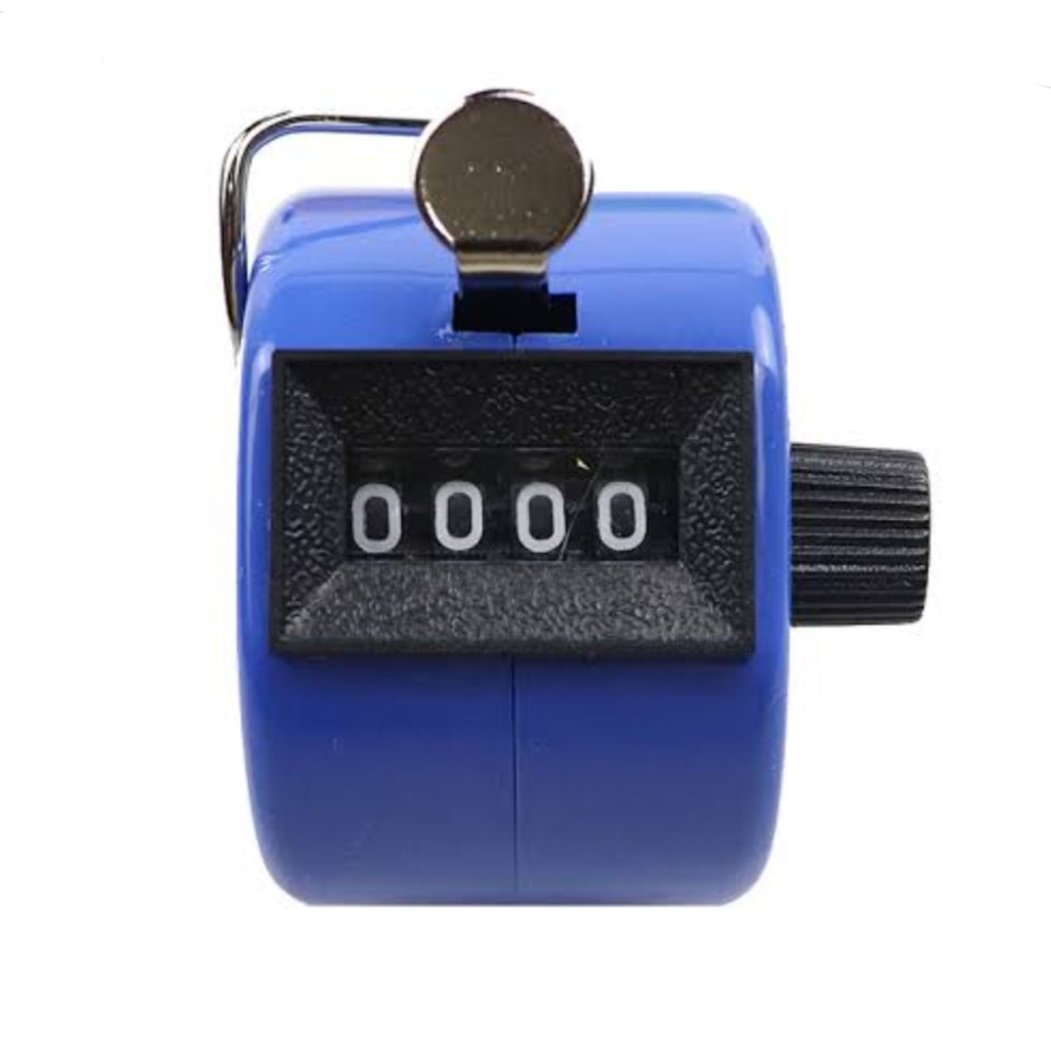 Portable Digital Hand Tally Counter 4 Digit Display Number