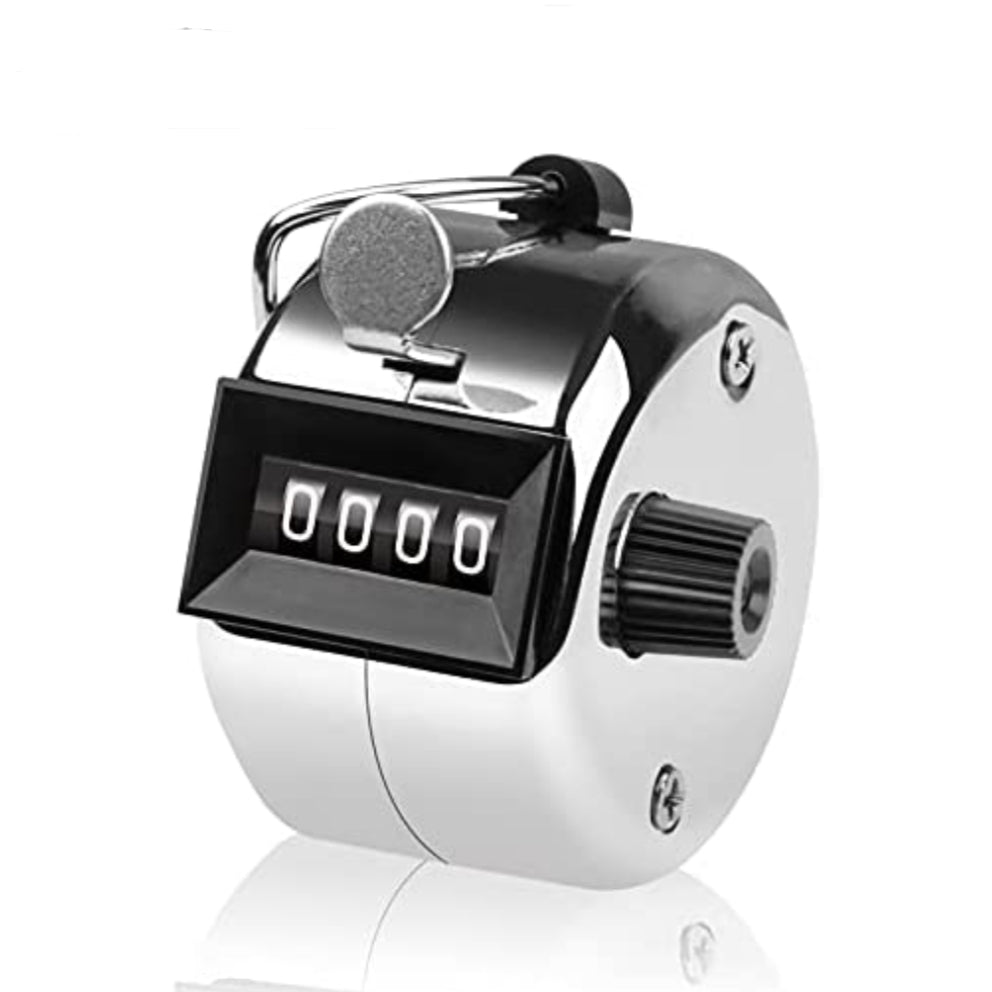 Portable Digital Hand Tally Counter 4 Digit Display Number