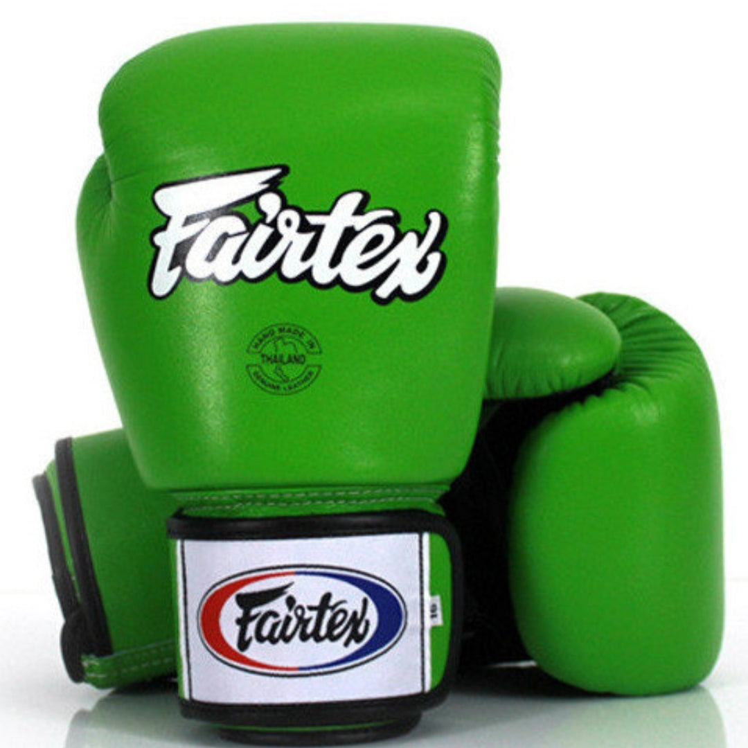 Fairtex BGV1 Single Colour Full Leather Boxing Muay Thai Gloves