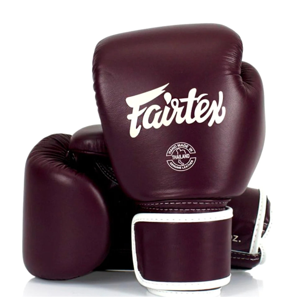 Fairtex BGV16 Single Colour Full Leather Boxing Muay Thai Gloves