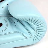 Fairtex BGV20 Pastel Blue Genuine Leather Muay Thai Boxing Gloves