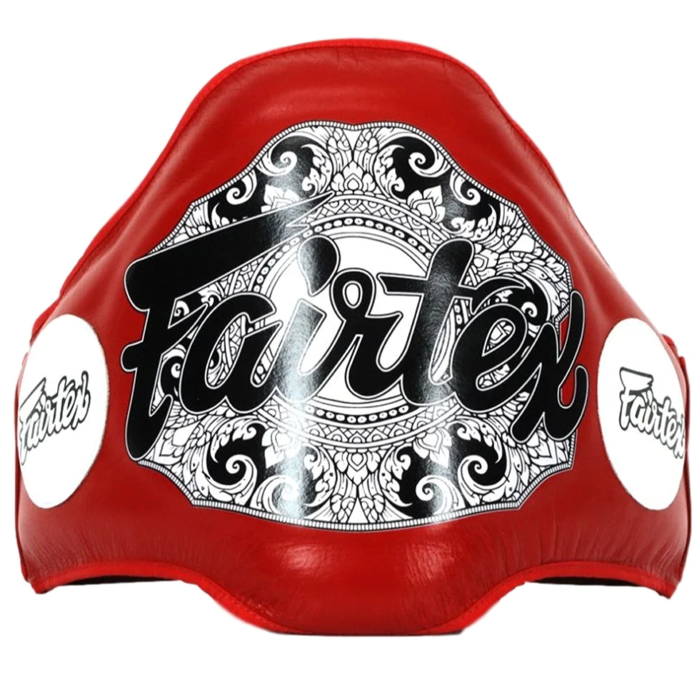 Fairtex BPV2 Belly Pad Muay Thai Trainers Protective Guard for Boxing, MMA, Muay Thai Training