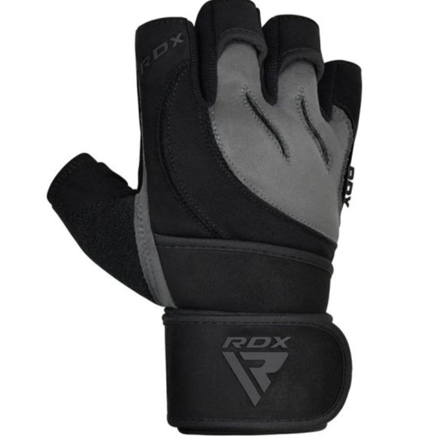 RDX L4 Open Finger Weightlifting Gym Fitness Gloves